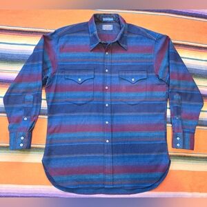 Vintage Pendleton High Grade Western Wear Wool Shirt